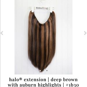 Hidden Crown Deep Brown with Auburn Highlights #1b30